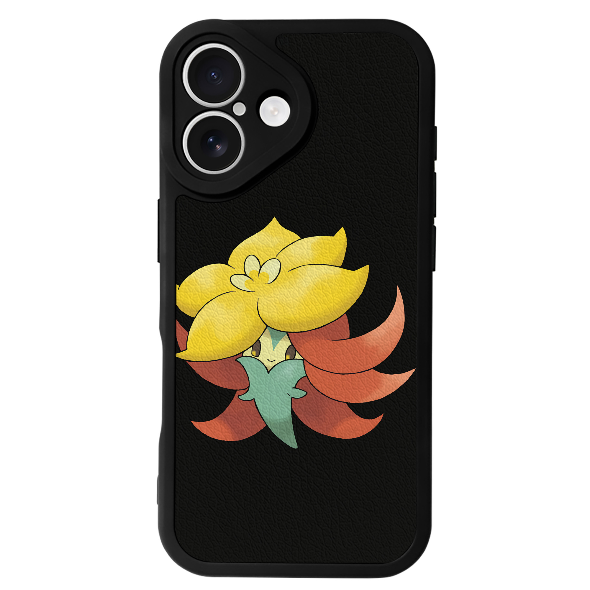 （画像用） ポケットモンスター Pokémon 【iPhone 16シリーズ対応】シリコンスマホケース（レザー調） 材質：シリコン